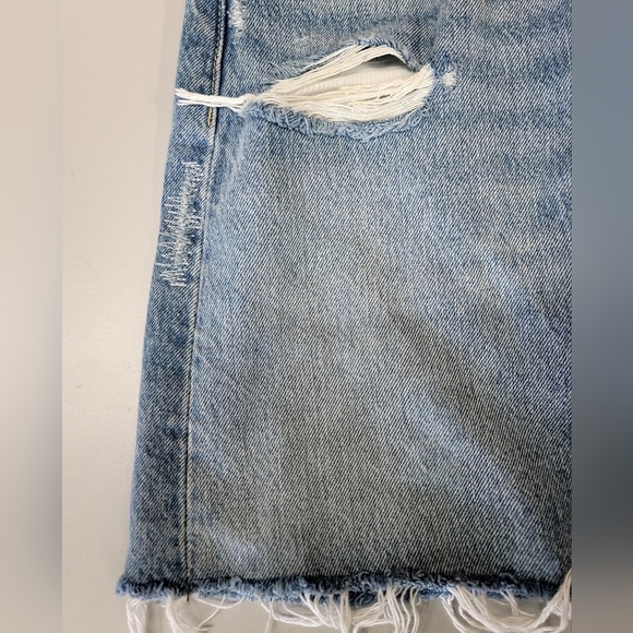 Lévis Denim Raw hem skirt Big E - Picture 8 of 13